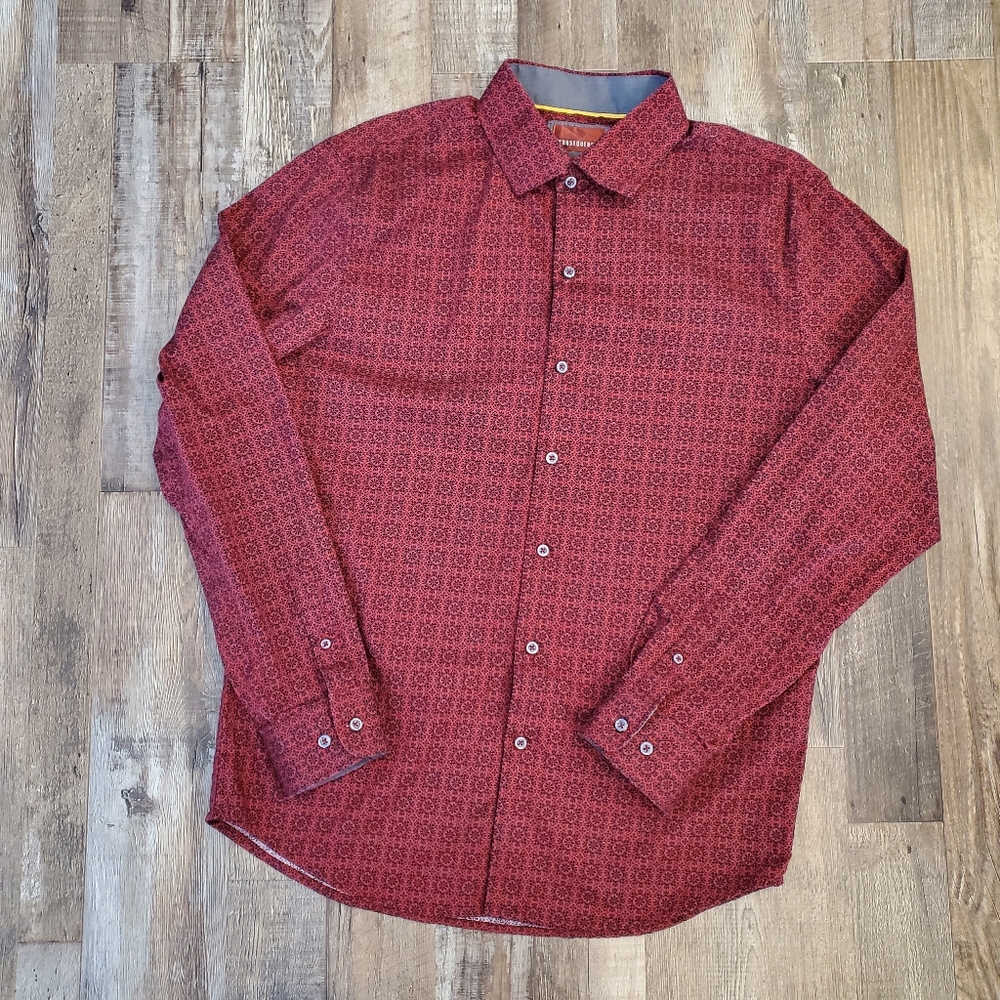 Consequence Mens Button Down Shirt - image 1